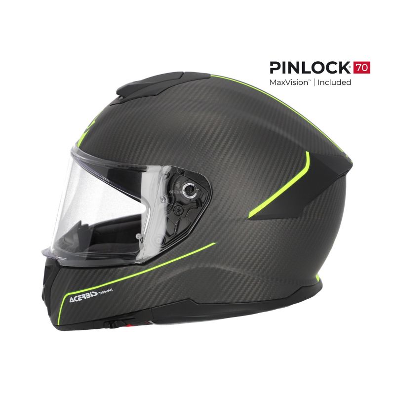 CASCO TARMAK 22-06 444 - Nero/Giallo fluo