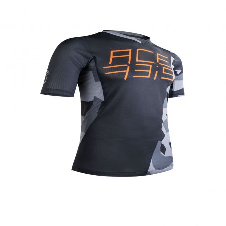 0023911.319 MAGLIA COMBAT MTB 319 - Nero/Grigio Acerbis