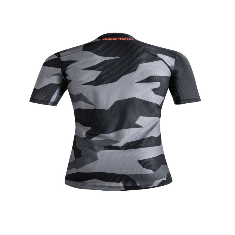 MAGLIA COMBAT MTB 319 - Nero/Grigio