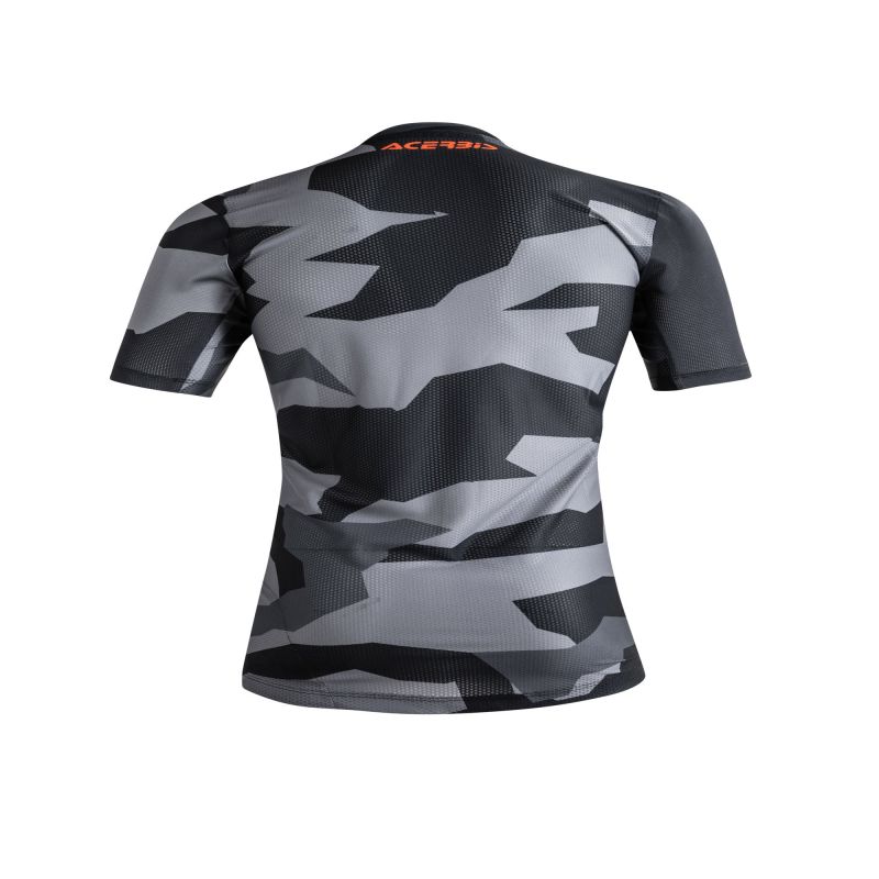 MAGLIA COMBAT MTB 319 - Nero/Grigio
