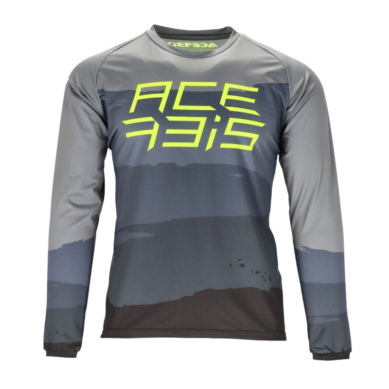 MAGLIA MTB FLEX SPEED 290 - Grigio/Giallo