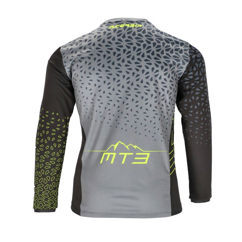 MAGLIA MTB WINTERFELL 290 - Grigio/Giallo