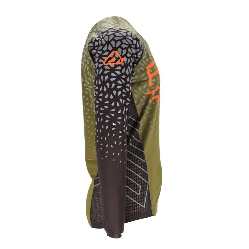 MAGLIA MTB WINTERFELL 325 - Nero/Verde