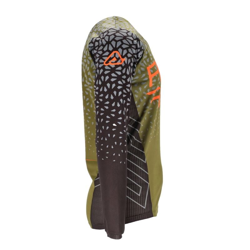 MAGLIA MTB WINTERFELL 325 - Nero/Verde