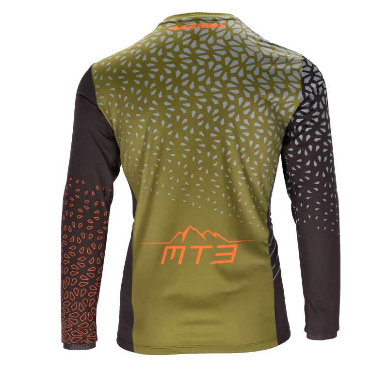 MAGLIA MTB WINTERFELL 325 - Nero/Verde