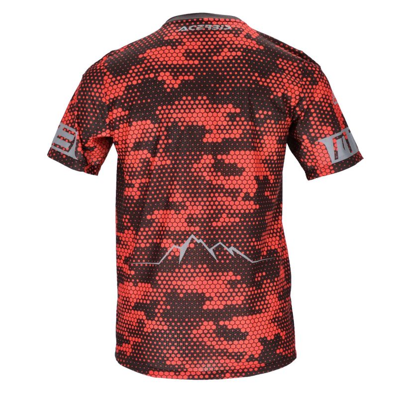 MAGLIA MTB DRAKARIS 323 - Nero/Rosso