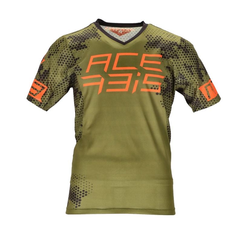 MAGLIA MTB DRAKARIS 325 - Nero/Verde