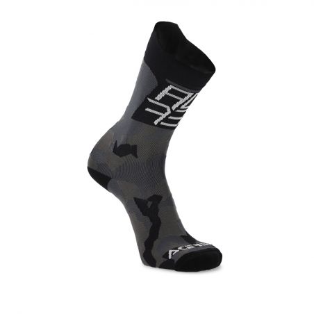 0024548.319 CALZINI MTB TRACK 319 - Nero/Grigio Acerbis