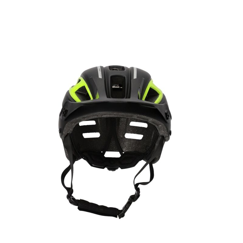 CASCO DOUBLEP 444 - Nero/Giallo fluo