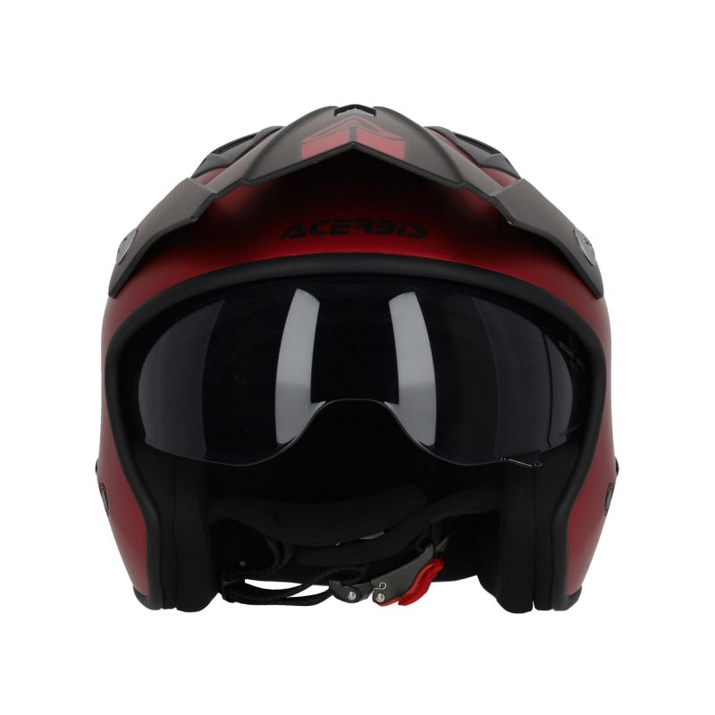 CASCO JET ARIA METALLIC 110 - Rosso