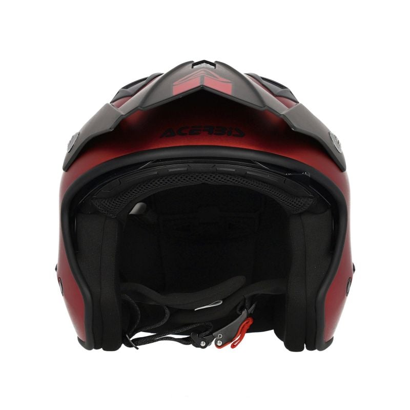 CASCO JET ARIA METALLIC 110 - Rosso