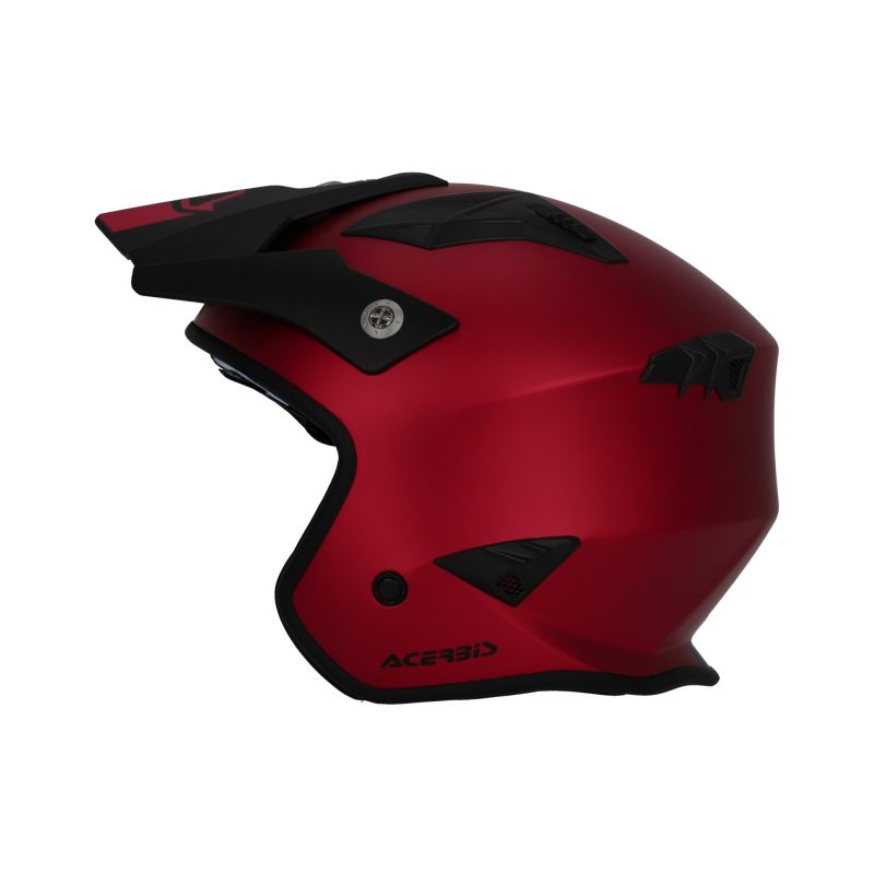 CASCO JET ARIA METALLIC 110 - Rosso