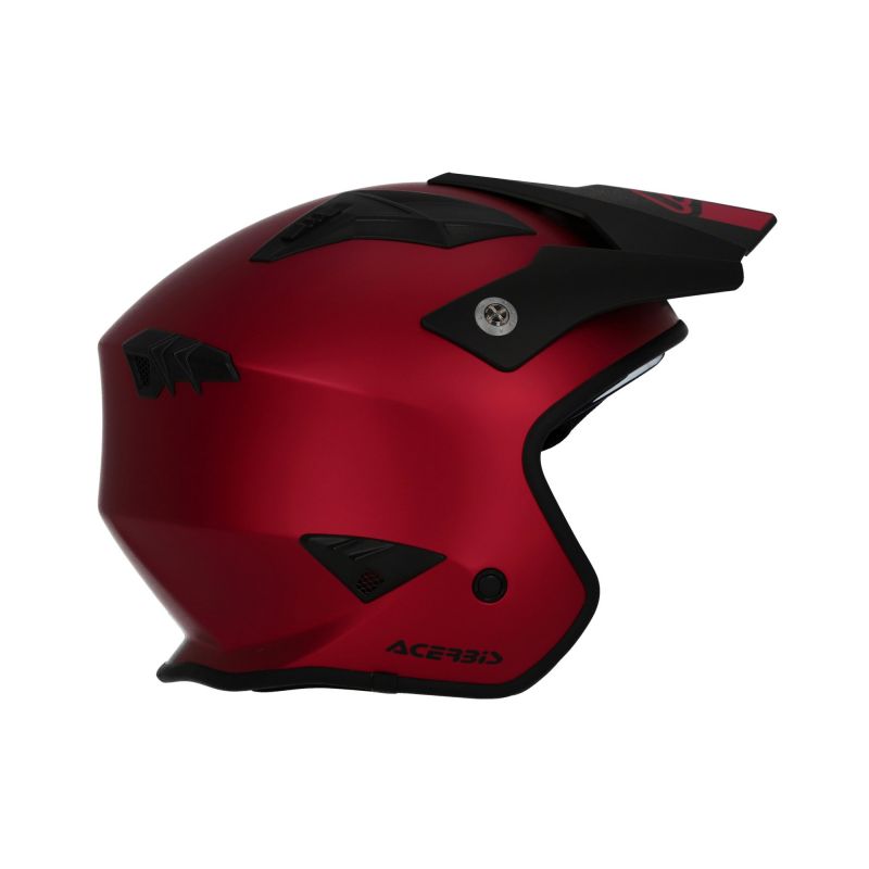 CASCO JET ARIA METALLIC 110 - Rosso