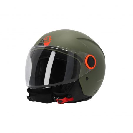 0026061.582 CASCO JET BREZZA 582 - Verde militare Acerbis