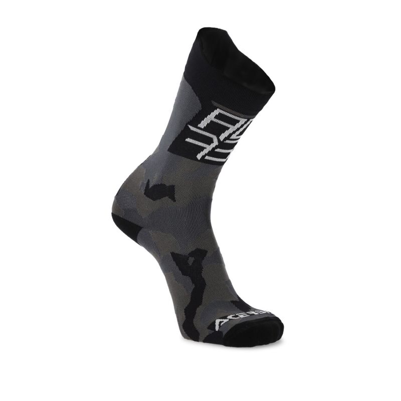 0024548.319 CALZINI MTB TRACK 319 - Nero/Grigio Acerbis