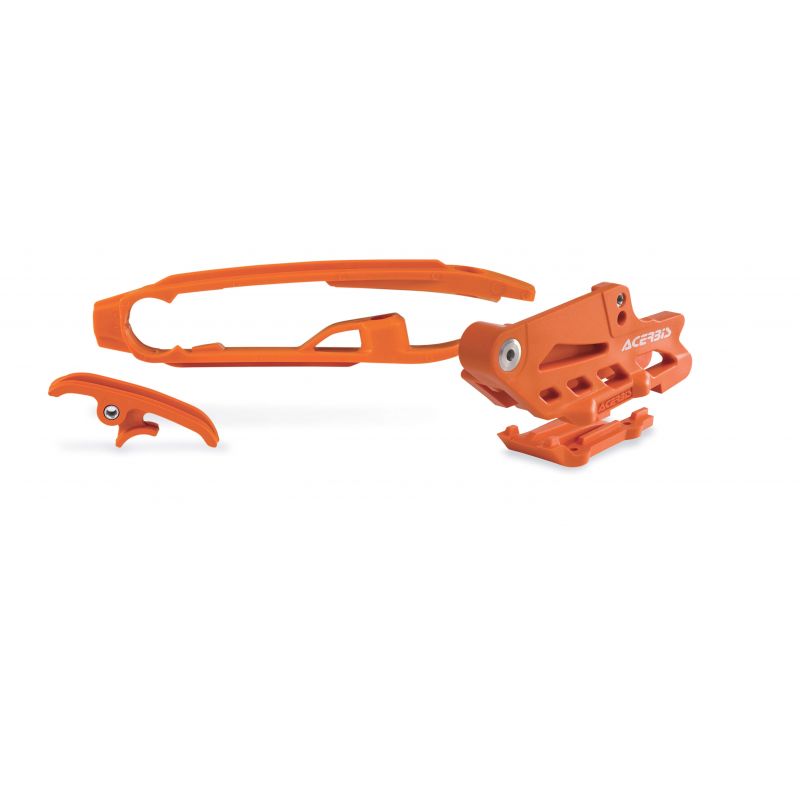 0016856.010 ACERBIS KIT CRUNA CATENA/PASSACATENA PER KTM/HUSQVARNA 010 - Arancio KTM SX-F 450 2011-2