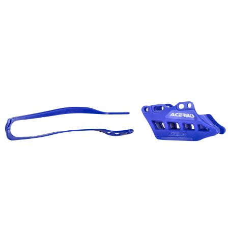 0026133.040 ACERBIS KIT CRUNA CATENA/PASSACATENA PER YAMAHA 040 - Blu FANTIC XXF 250 2021-2024 Acerb