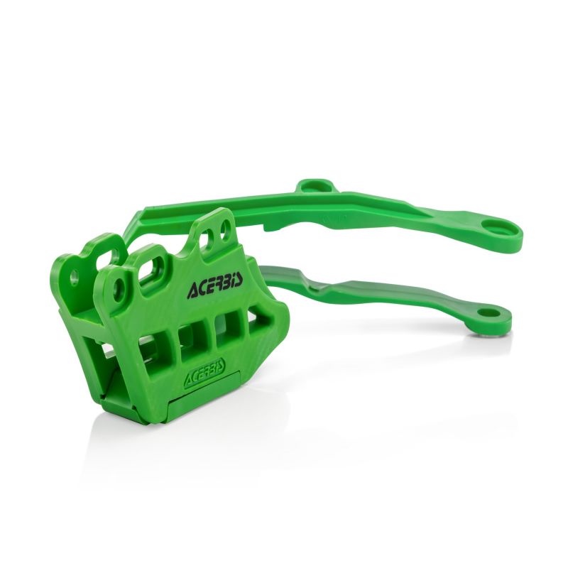 0023662.130 ACERBIS KIT CRUNA CATENA/PASSACATENA PER KAWASAKI 130 - Verde KAWASAKI KX 450 X 2021-202