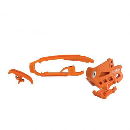 0021833.010 ACERBIS KIT CRUNA CATENA/PASSACATENA PER KTM/HUSQVARNA/GAS GAS 010 - Arancio HUSQVARNA F