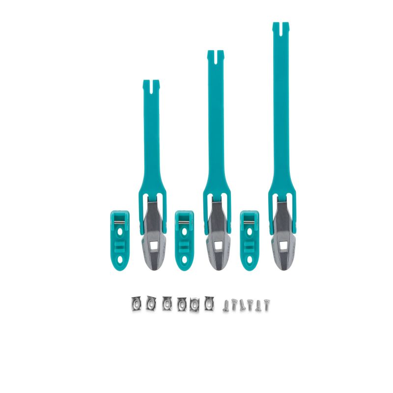 0017779.131 RICAMBIO LEVE E FIBBIE X-PRO V / SHARK 131 - Verde 2 Acerbis