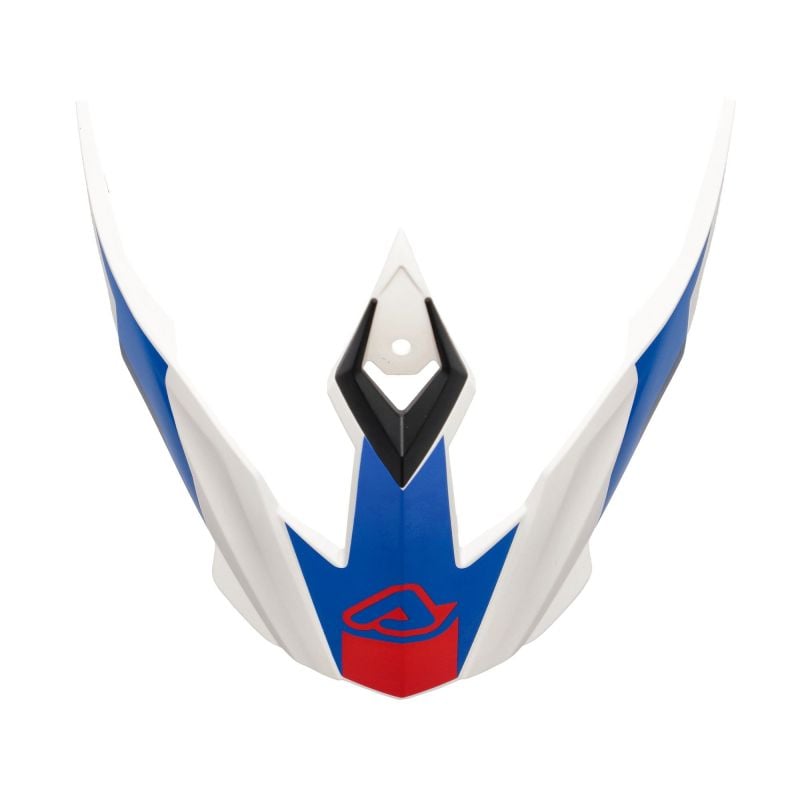 0025108.034 VISIERA FLIP 22-06 034 - Bianco/blu/rosso Acerbis