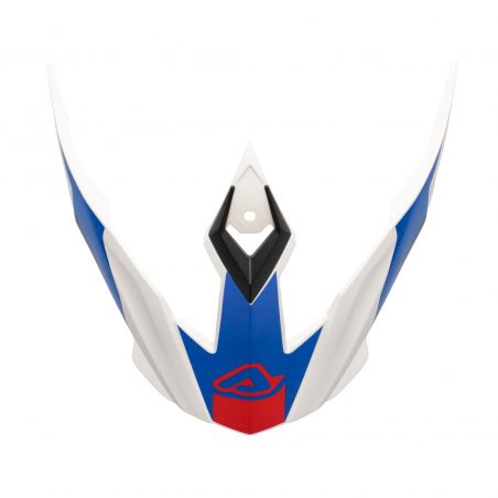 0025108.034 VISIERA FLIP 22-06 034 - Bianco/blu/rosso Acerbis