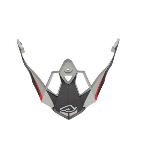 0025369.323 VISIERA REACTIVE 22-06 323 - Nero/Rosso Acerbis