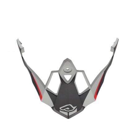 0025369.323 VISIERA REACTIVE 22-06 323 - Nero/Rosso Acerbis