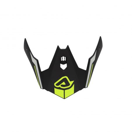 0025109.457 VISIERA JET ARIA 22-06 457 - Nero/Giallo Fluo Acerbis