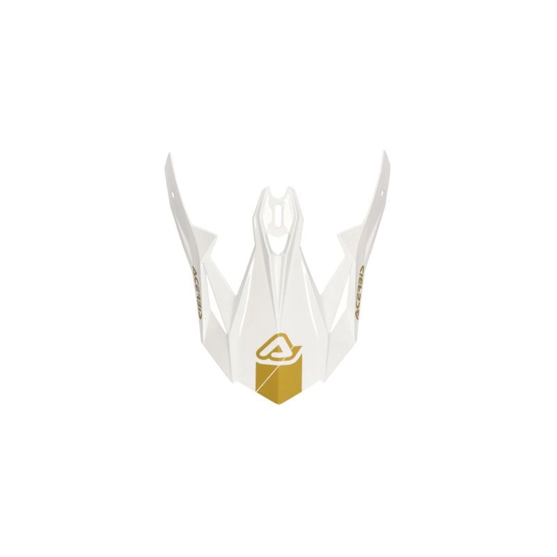 0025081.238 VISIERA X-TRACK 22-06 238 - Bianco/Oro Acerbis