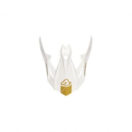 0025081.238 VISIERA X-TRACK 22-06 238 - Bianco/Oro Acerbis