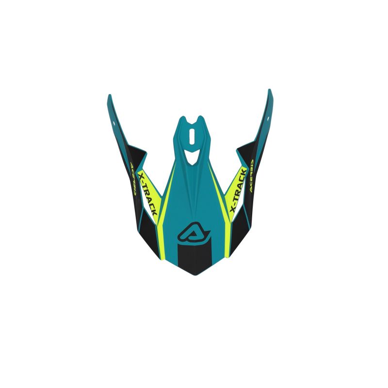 0025081.377 VISIERA X-TRACK 22-06 377 - Verde/Nero Acerbis