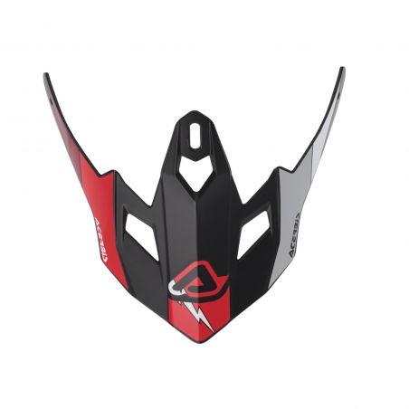 0025720.323 VISIERA PROFILE JUNIOR 323 - Nero/Rosso Acerbis