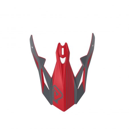 0023900.295 VISIERA X-TRACK 295 - Grigio/Rosso Acerbis