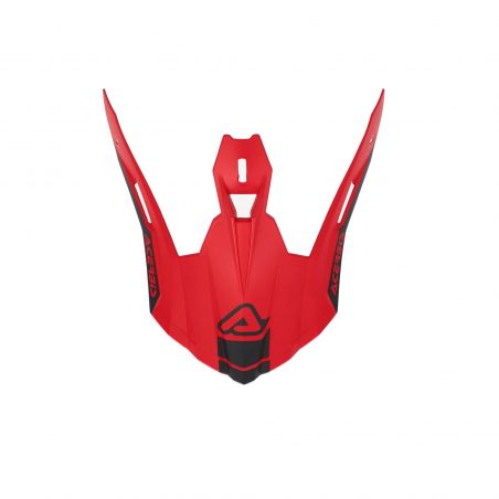 0023432.112 VISIERA STEEL CARBON / X- PRO VTR 112 - Rosso 2 Acerbis