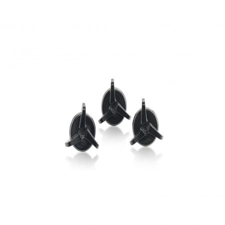 0023435.090 SET VITI STEEL CARBON 090 - Nero Acerbis