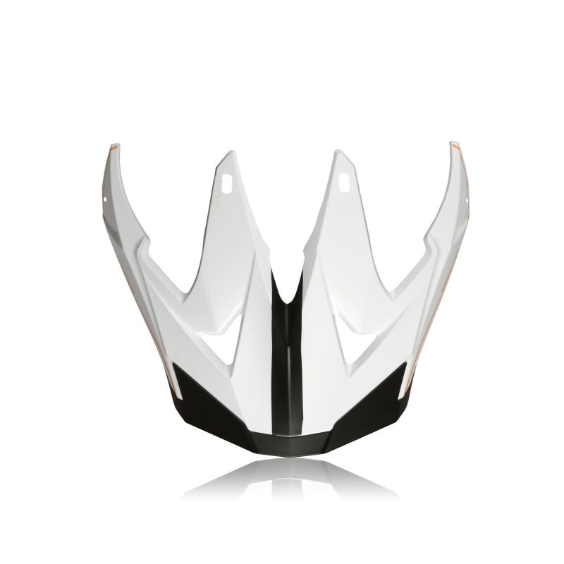 0023445.237 VISIERA X-RACER VTR 237 - Bianco/Nero Acerbis