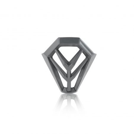 0023306.070 PRESA D'ARIA FRONTALE STEEL JUNIOR / ECLIPSE 070 - Grigio Acerbis