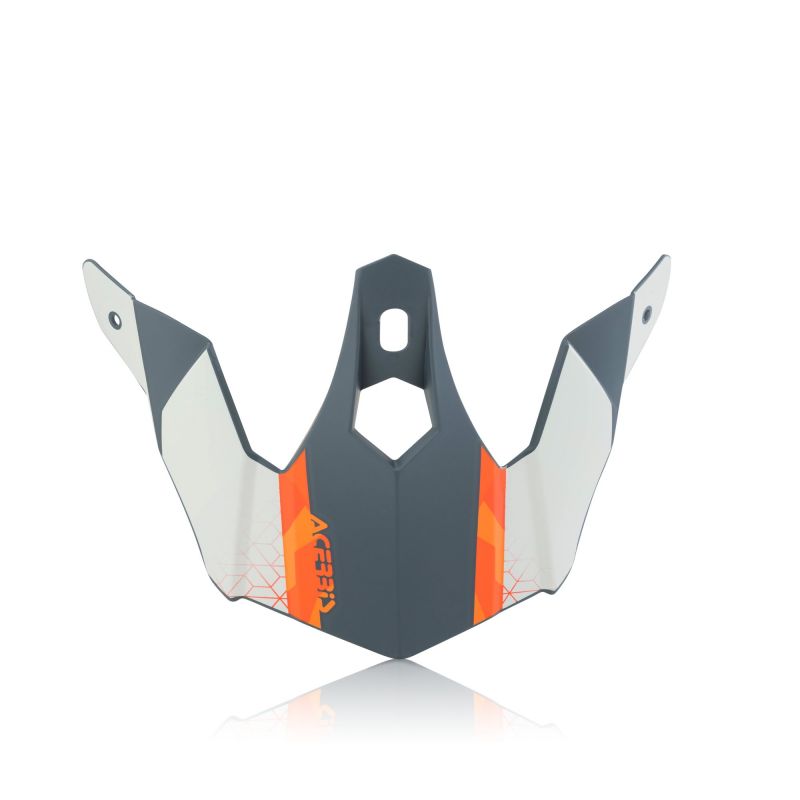 0023308.207 VISIERA STEEL JUNIOR / ECLIPSE 207 - Arancio/Grigio Acerbis