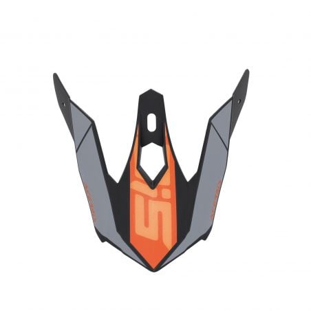 0023308.313 VISIERA STEEL JUNIOR / ECLIPSE 313 - Nero/Arancio Acerbis