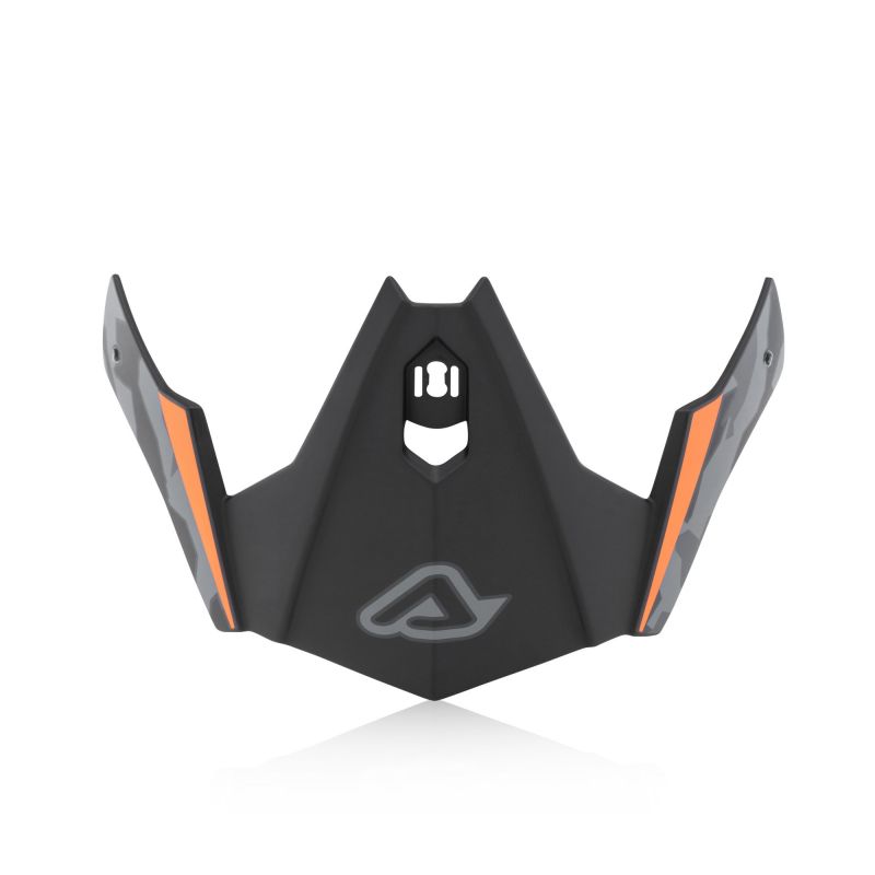0022570.313 VISIERA JET ARIA 313 - Nero/Arancio Acerbis