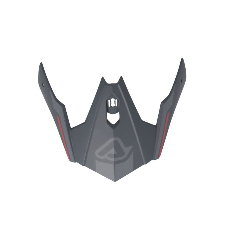 0022570.801 VISIERA JET ARIA 801 - Grey/red Acerbis