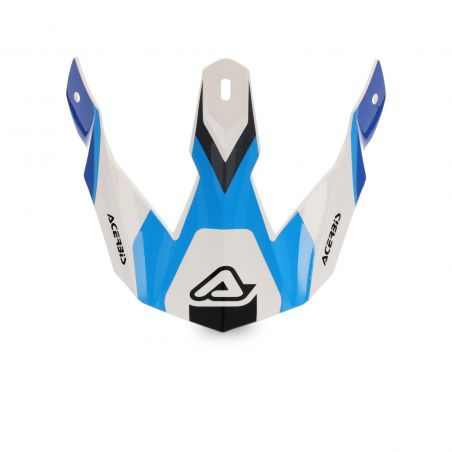 0024506.232 VISIERA CASCO LINEAR 232 - Bianco/Blu Acerbis