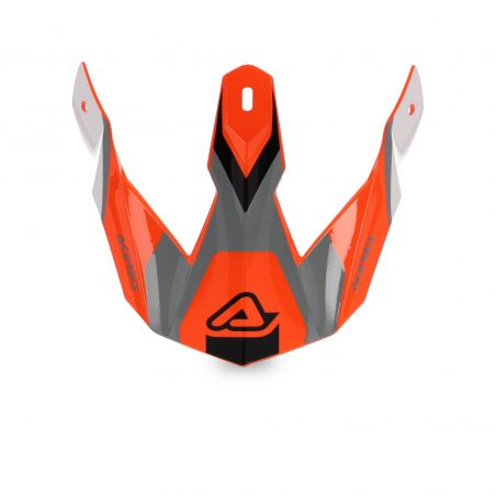 0024506.203 VISIERA CASCO LINEAR 203 - Arancio/Bianco Acerbis