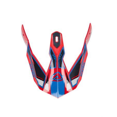 0024506.344 VISIERA CASCO LINEAR 344 - Rosso/Blu Acerbis