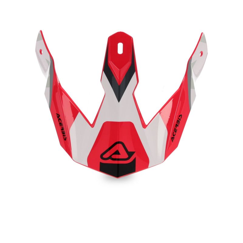 0024506.343 VISIERA CASCO LINEAR 343 - Rosso/Bianco Acerbis