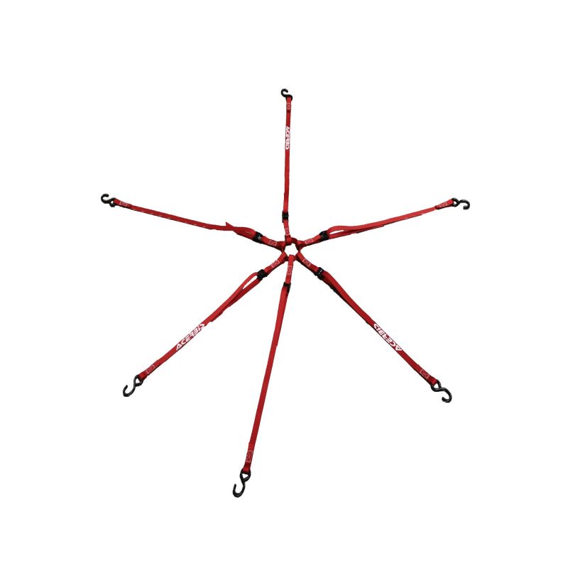 TIE DOWN RAGNO 110 - Rosso