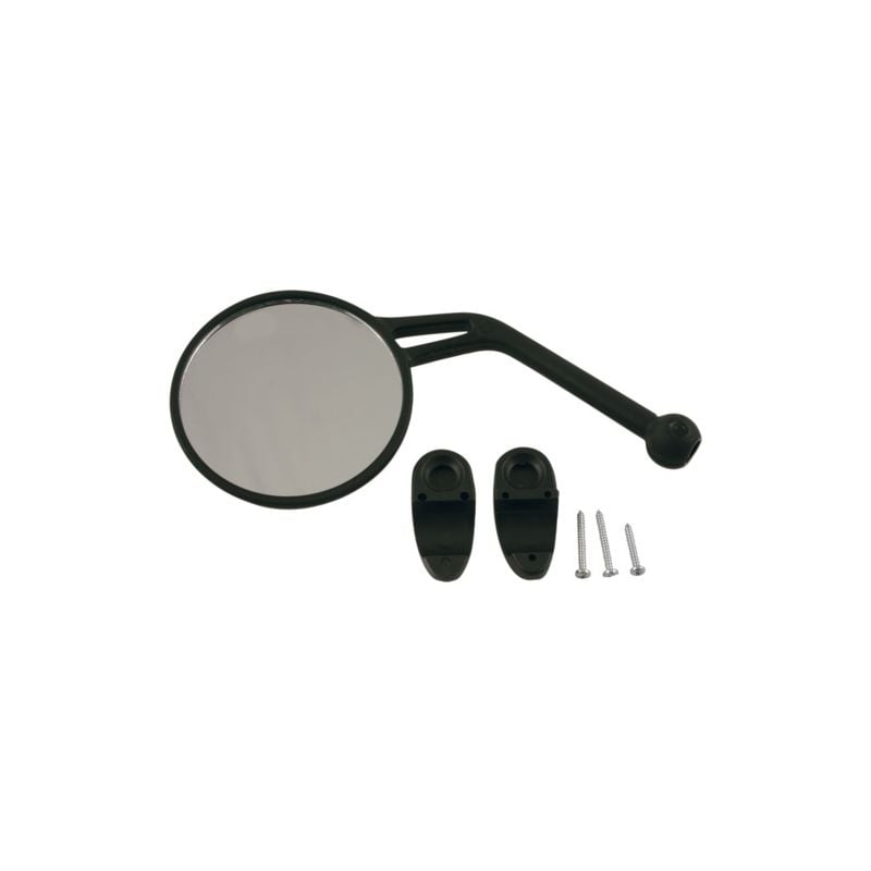 0000541.090 MIRRORS REAR VIEW LEFT 090 - Nero Acerbis