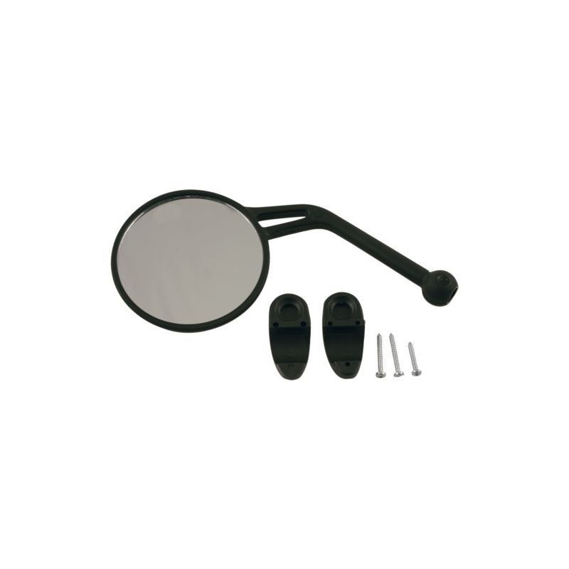 0000541.090 MIRRORS REAR VIEW LEFT 090 - Nero Acerbis