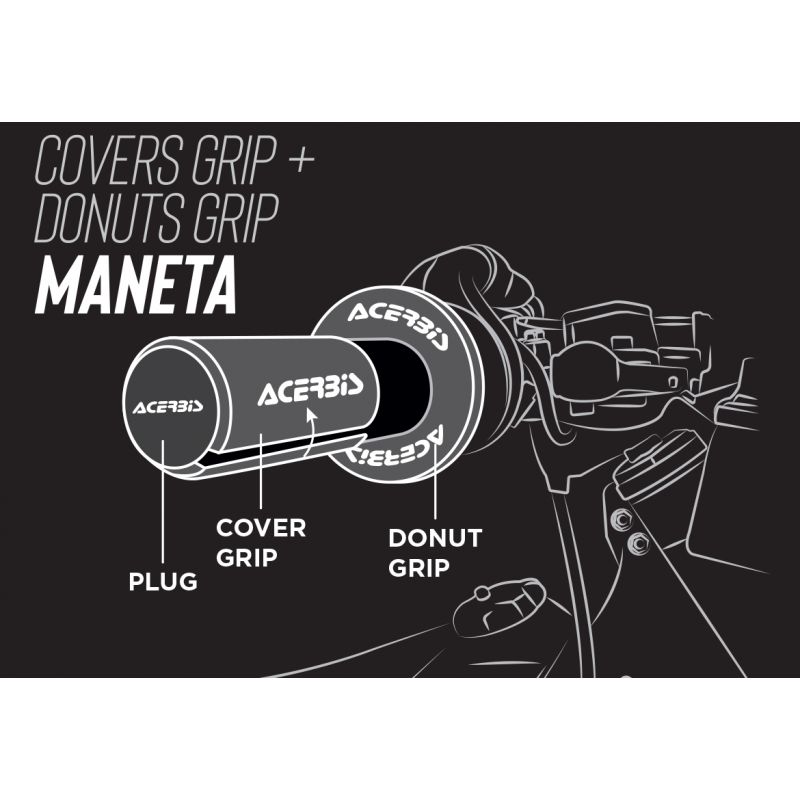 HANDLE COVER MANETA 090 - Nero